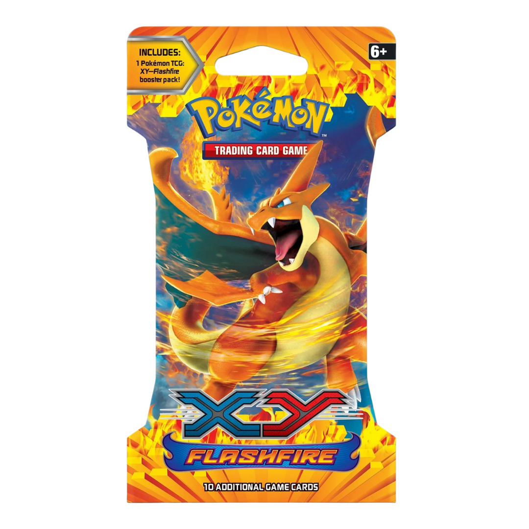 XY Flash Fire Sleeved Hanger Pack