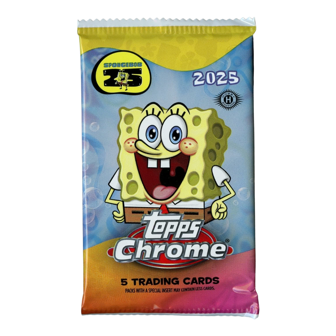 Topps Chrome SpongeBob (From Hobby Box)