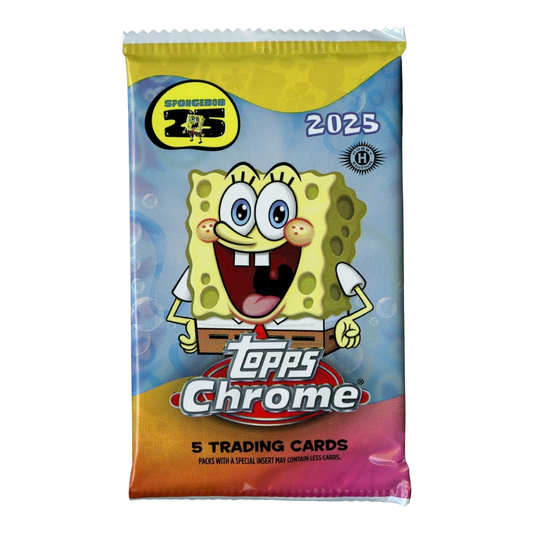 Topps Chrome SpongeBob (From Hobby Box)