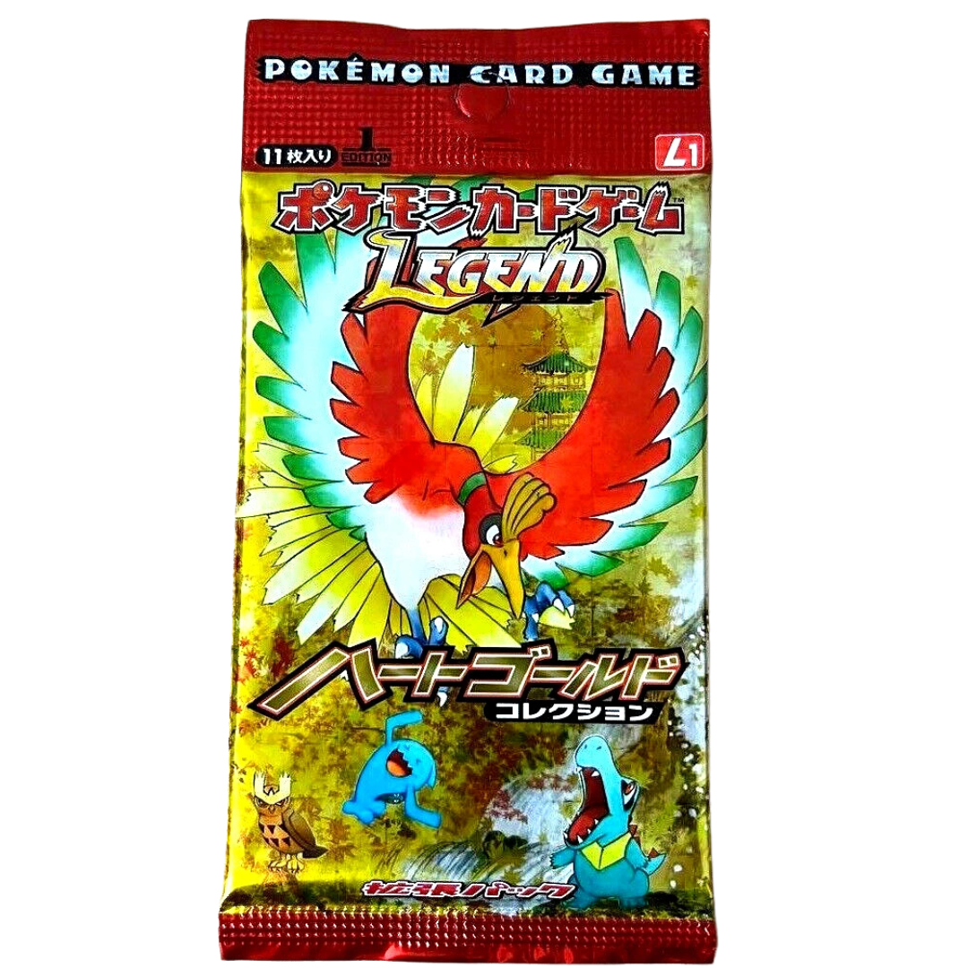 1st Edition Japanese Heart Gold Booster Pack